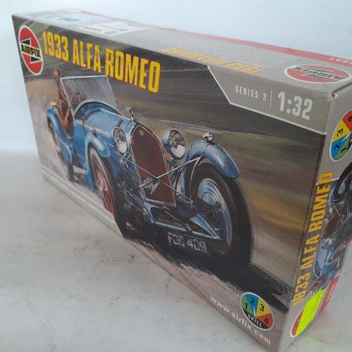 Airfix 1933 Alfa Romeo Plastic Kit Mint Boxed