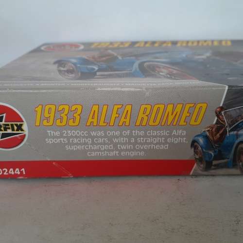 Airfix 1933 Alfa Romeo Plastic Kit Mint Boxed