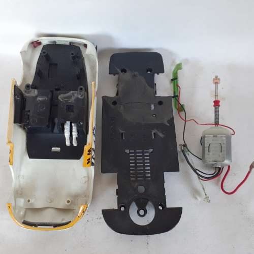 Scalextric TVR T400R Body, Chassis and Motor Unfinished Project