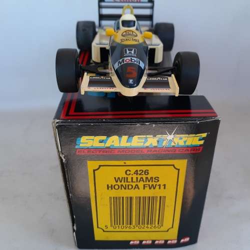 Scalextric C426 Williams Honda FW11 Nigel Mansell Boxed
