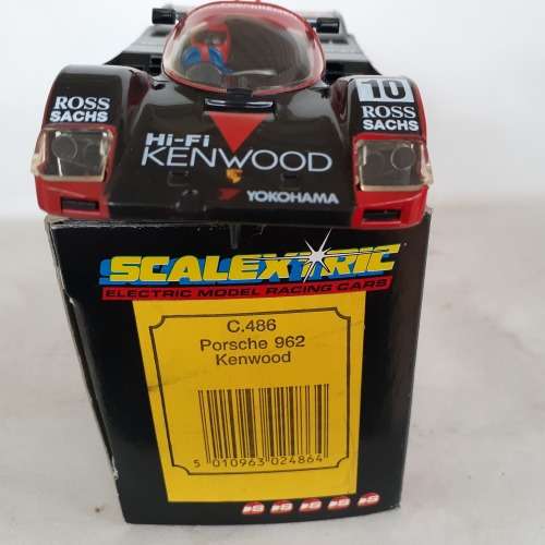 Scalextric C486 Porsche 962 Kenwood Boxed