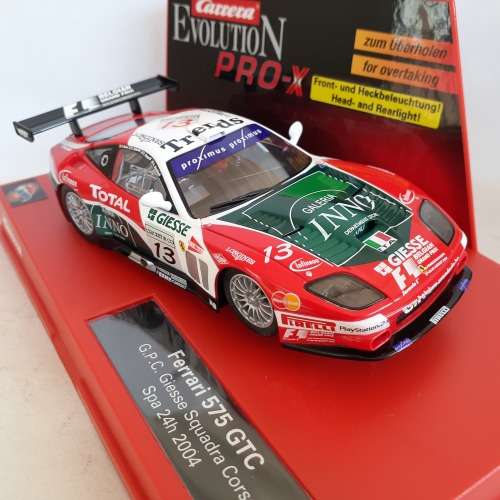Carrera 30221 Pro-X Digital Ferrari 575 GTC Spa 24hour 2004 Mint Boxed