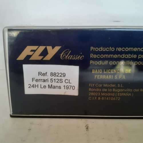 Fly Ref.88229 Ferrari 512S CL 24h Le Mans 1970 Boxed