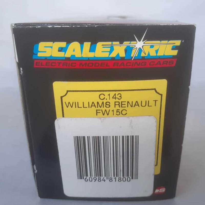 Scalextric C143 Williams Renault FW15C No.2 F1 Ayrton Senna Mint Boxed