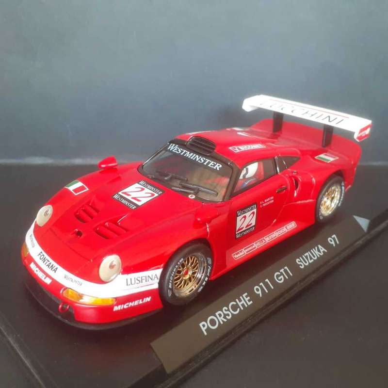 Fly A34 Porsche GT1 Rojo Suzuka 1997 Mint Boxed