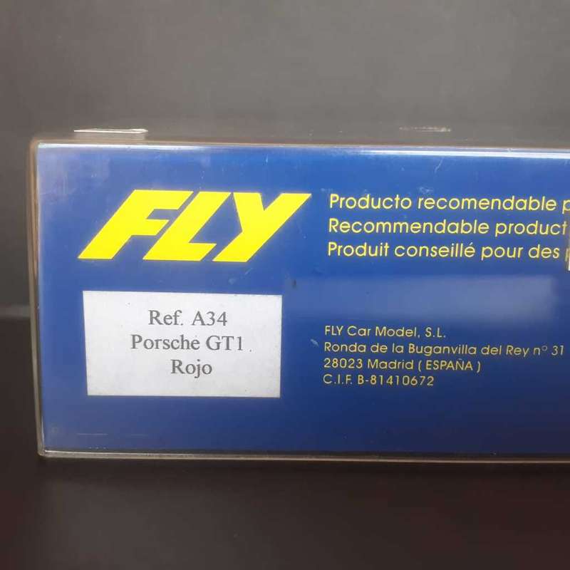 Fly A34 Porsche GT1 Rojo Suzuka 1997 Mint Boxed