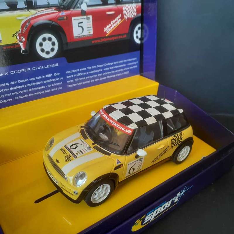 Scalextric Sport C2485A Mini Cooper John Cooper Challenge No.6 Limited Edition