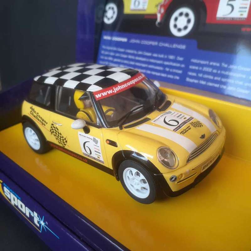 Scalextric Sport C2485A Mini Cooper John Cooper Challenge No.6 Limited Edition