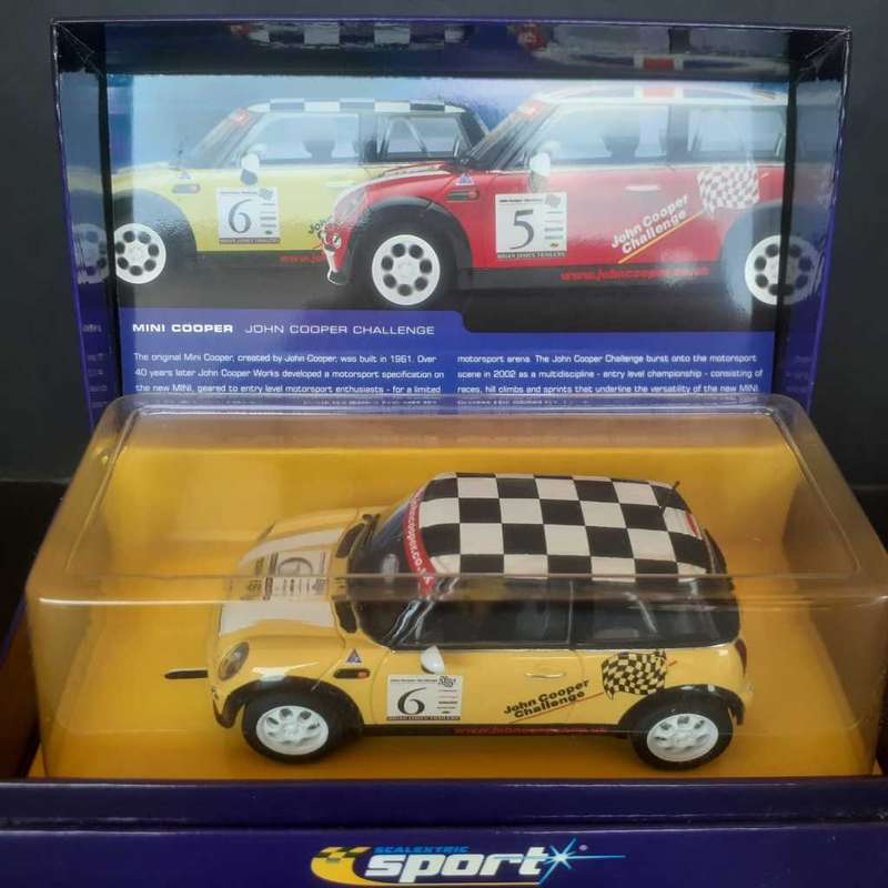 Scalextric Sport C2485A Mini Cooper John Cooper Challenge No.6 Limited Edition