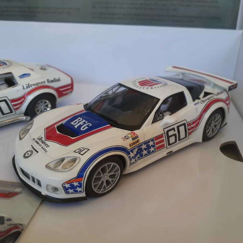 Scalextric C3368A Corvette Limited Edition Celebrating 60 Years of Corvette Boxed