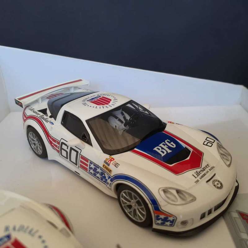 Scalextric C3368A Corvette Limited Edition Celebrating 60 Years of Corvette Boxed
