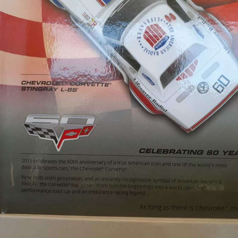 Scalextric C3368A Corvette Limited Edition Celebrating 60 Years of Corvette Boxed