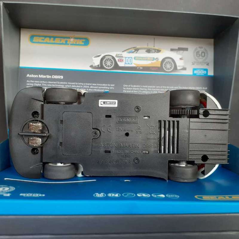 Scalextric C3830A Aston Martin DBR9 Special Issue Celebrating 60 Years of Scalextric Nubered Ltd Ed.