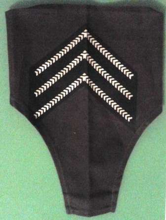 SADF . SHOULDER RANK FOR SARGEANT. ( ONLY FOR ONE SHOULDER )
