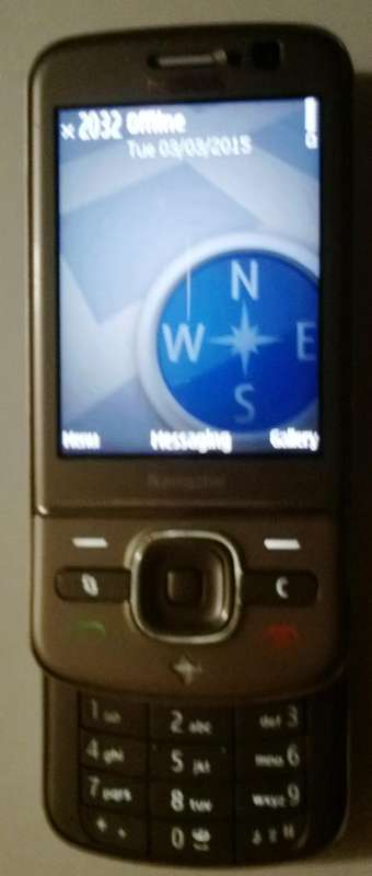 Nokia Navigator 6710s . Phone & Charger. Good working condition.