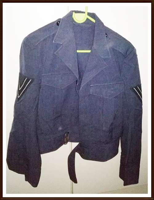 South African Airforce Corporal's Bunny Jacket, Trousers and Shirt.