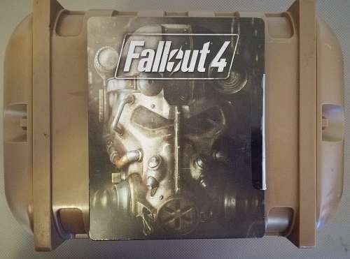 Fallout 4 with PIP - BOY Collector's Edition for X BOX One. Includes Hard Case and Stand.