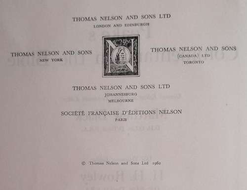 Peake's commentary on the Bible. Hardcover. First Edition. 1962