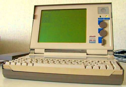 Vintage Olivetti M15 Laptop Computer. Working Condition. 1987