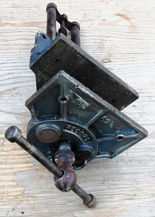 Vintage Record 52 & 1/2 Bench Woodworking Vice.