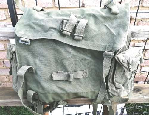 Vintage SADF Patrol Backpack. Canvas material. Good Condition