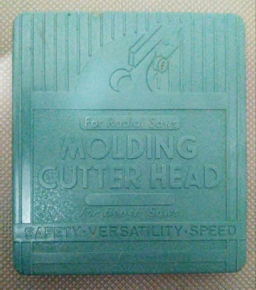 DeWalt / Black and Decker Model r6500 Molding Cutter Head for Bench and Radial Arm Saws.