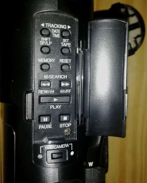 Panasonic NV - RX2 Slim Cassette Palmcorder Working Condition with Extras