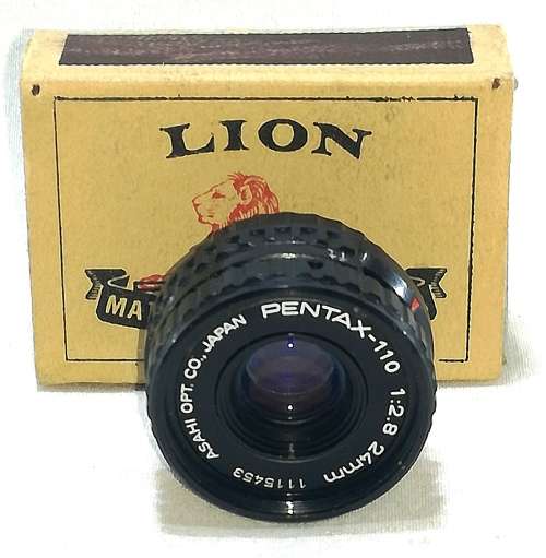 Asahi Pentax Auto 110 Camera Bundle Including Lenses and Filters as per Pictures