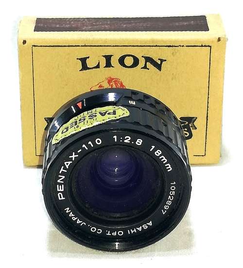Asahi Pentax Auto 110 Camera Bundle Including Lenses and Filters as per Pictures
