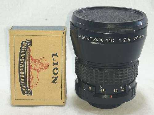 Asahi Pentax Auto 110 Camera Bundle Including Lenses and Filters as per Pictures