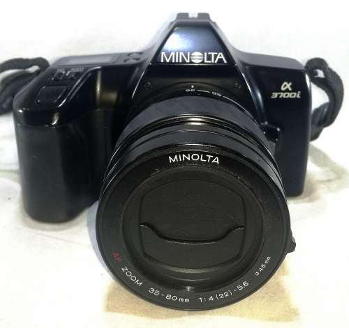 Minolta 3700i Film Camera Bundle as per pictures.
