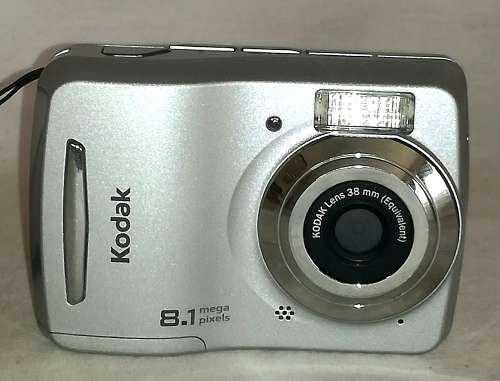 Kodak EasyShare C122 Digital Camera 8,1Mega Pixels. In working condition