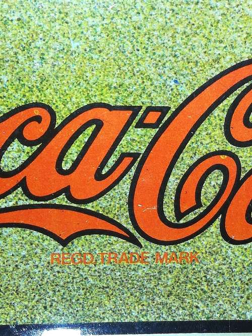 Vintage Coca Cola Tray. 33,4cm x 27cm