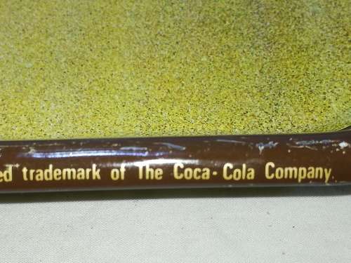 Vintage Coca Cola Tray. 33,4cm x 27cm