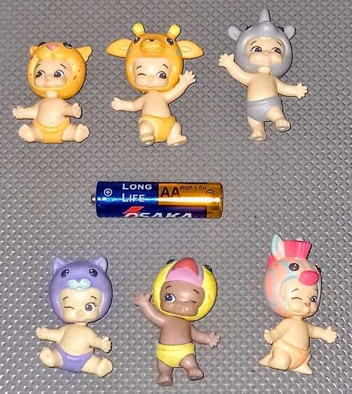6 x TWOZIES CHARACTERS from Season 2