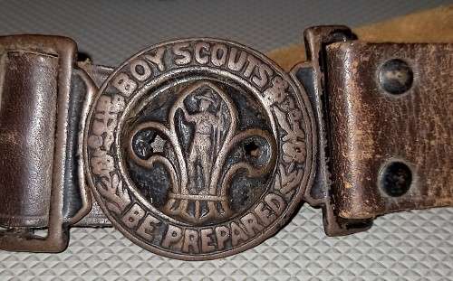 Collection of Original Vintage Boy Scout Items