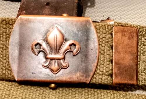 Collection of Original Vintage Boy Scout Items