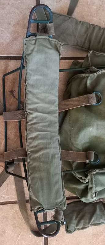 Original Rhodesian Military Backpack with Metal Frame