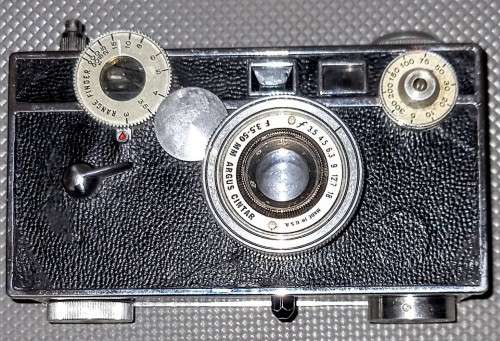 Vintage C2 Argus Cintar `The Brick` 35mm Film Camera in Working Condition