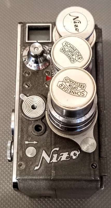 Vintage Nizo Heliomatic 2x8mm Model S2R Cine Camera West Germany in working condition
