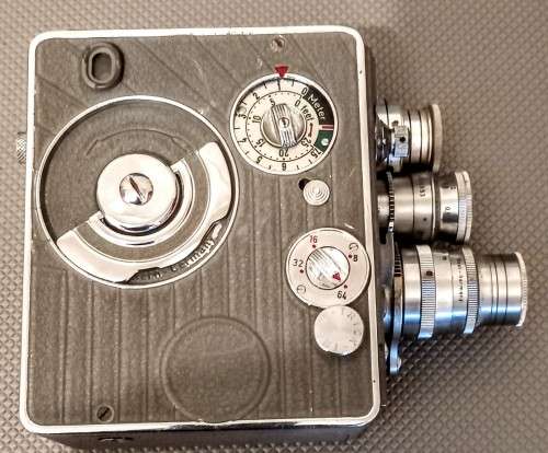 Vintage Nizo Heliomatic 2x8mm Model S2R Cine Camera West Germany in working condition