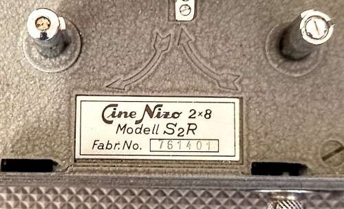Vintage Nizo Heliomatic 2x8mm Model S2R Cine Camera West Germany in working condition