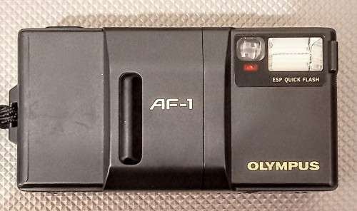 Olympus AF-1 Zuiko 35mm 1:2,8 Film Camera in Working Condition