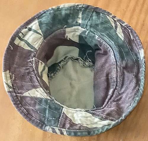 Rhodesian Camo Bush Hat. Very small size. 52cm Circumference