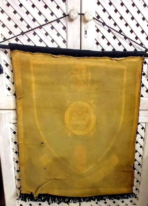 The Rhodesia Regiment Wool Needlework Stitched Wall Hanging. 73cm x 60cm