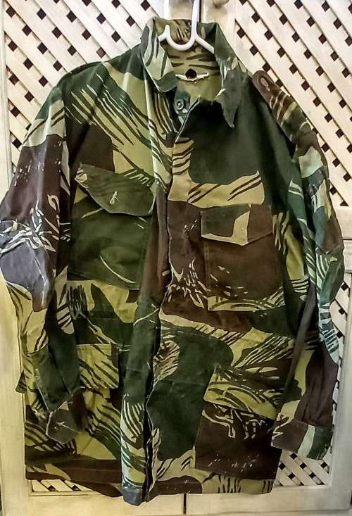 Rhodesian Camo Bush Jacket. Very Good Condition. XLarge