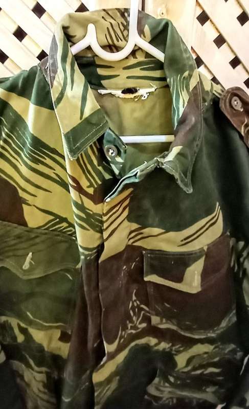 Rhodesian Camo Bush Jacket. Very Good Condition. XLarge