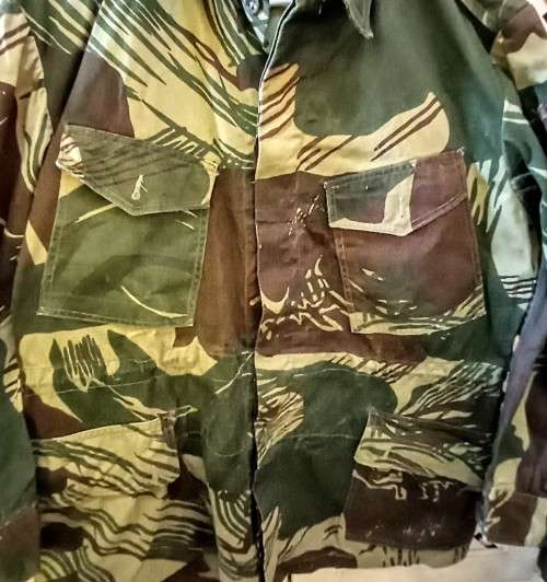 Rhodesian Camo Bush Jacket. Very Good Condition. XLarge