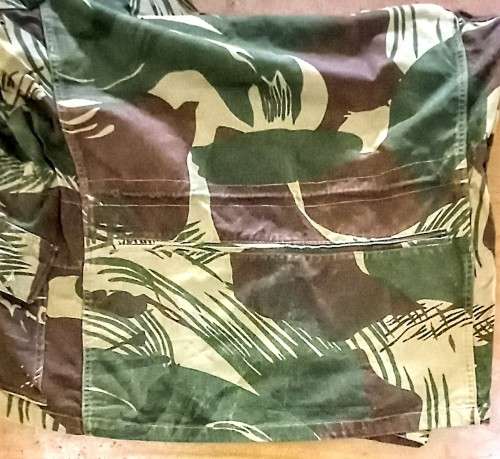 Rhodesian Camo Bush Jacket. Very Good Condition. XLarge