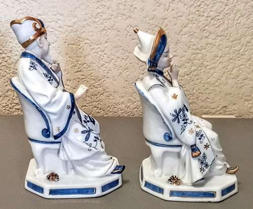 Vintage Vienna Woods Fine China by Mann. Limited Edition. 20cm tall each